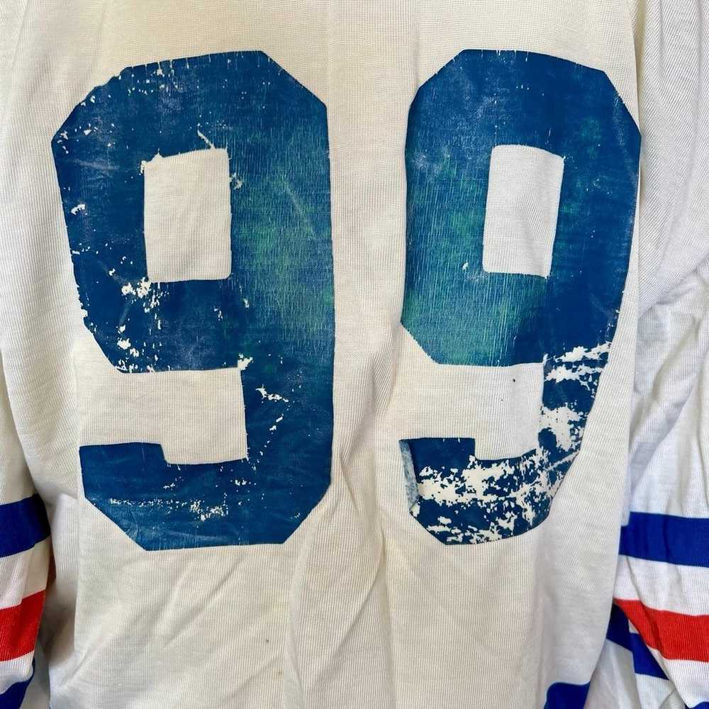 Vintage 1970s Oilers Hockey Jersey - image 4