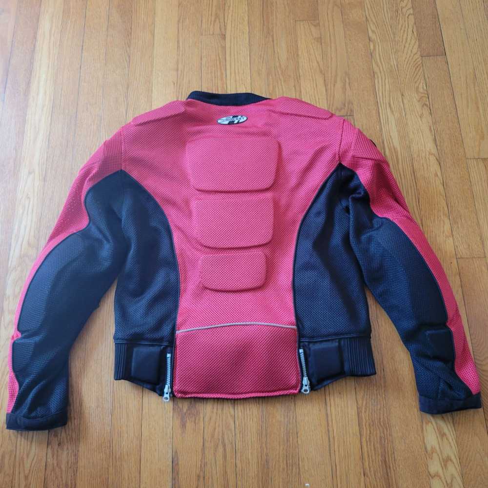 Joe Rocket Joe Rocket XL Red Mesh Padded Armor Mo… - image 2