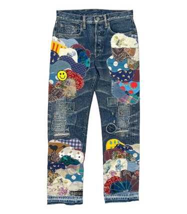Kapital Kapital Multi Patchwork OG Jeans Indigo - image 1