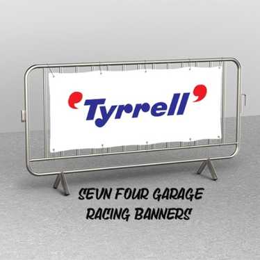 Tyrrell Formula Racing Team  Vintage Vinyl Banner… - image 1