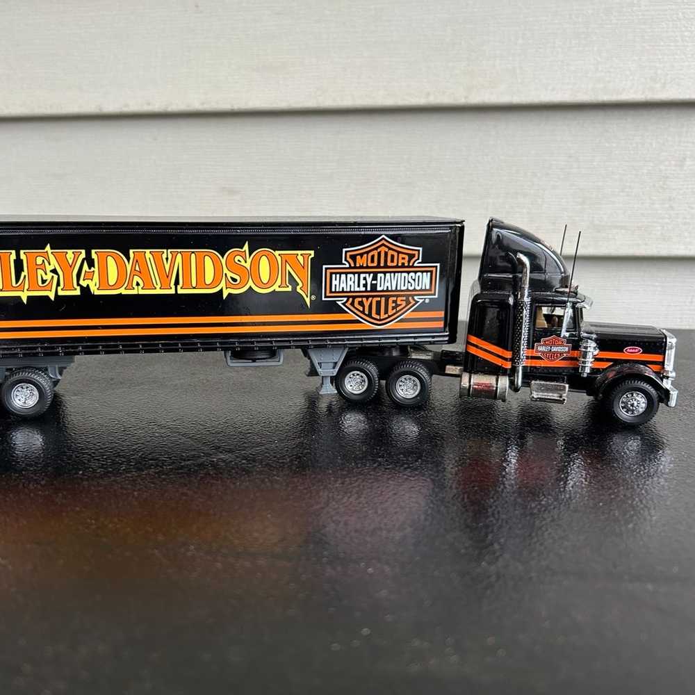 Matchbox Harley Davidson die cast toy truck, loos… - image 1