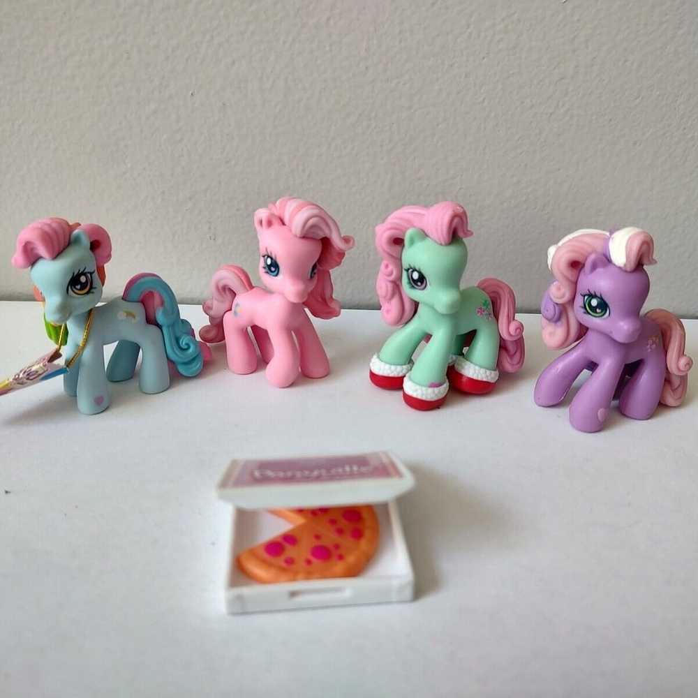 My Little Pony lot of 4 G3 Ponyville Minty pizza … - image 1