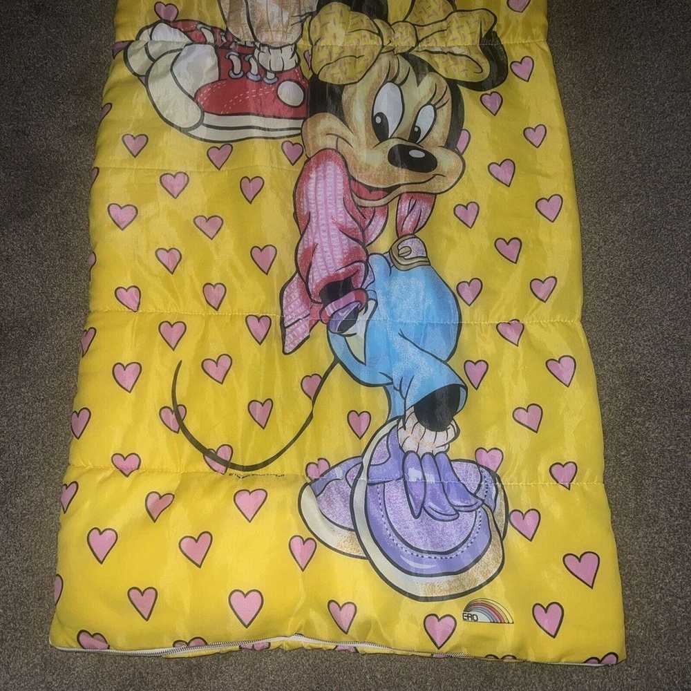 Vintage 1980’s Mickey And Minnie Mouse Sleeping B… - image 7