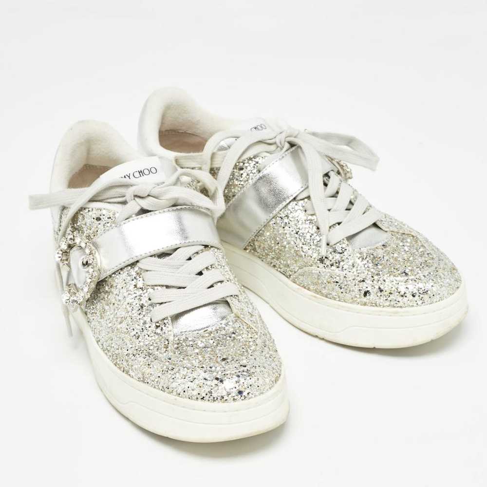 Jimmy Choo Glitter trainers - image 3