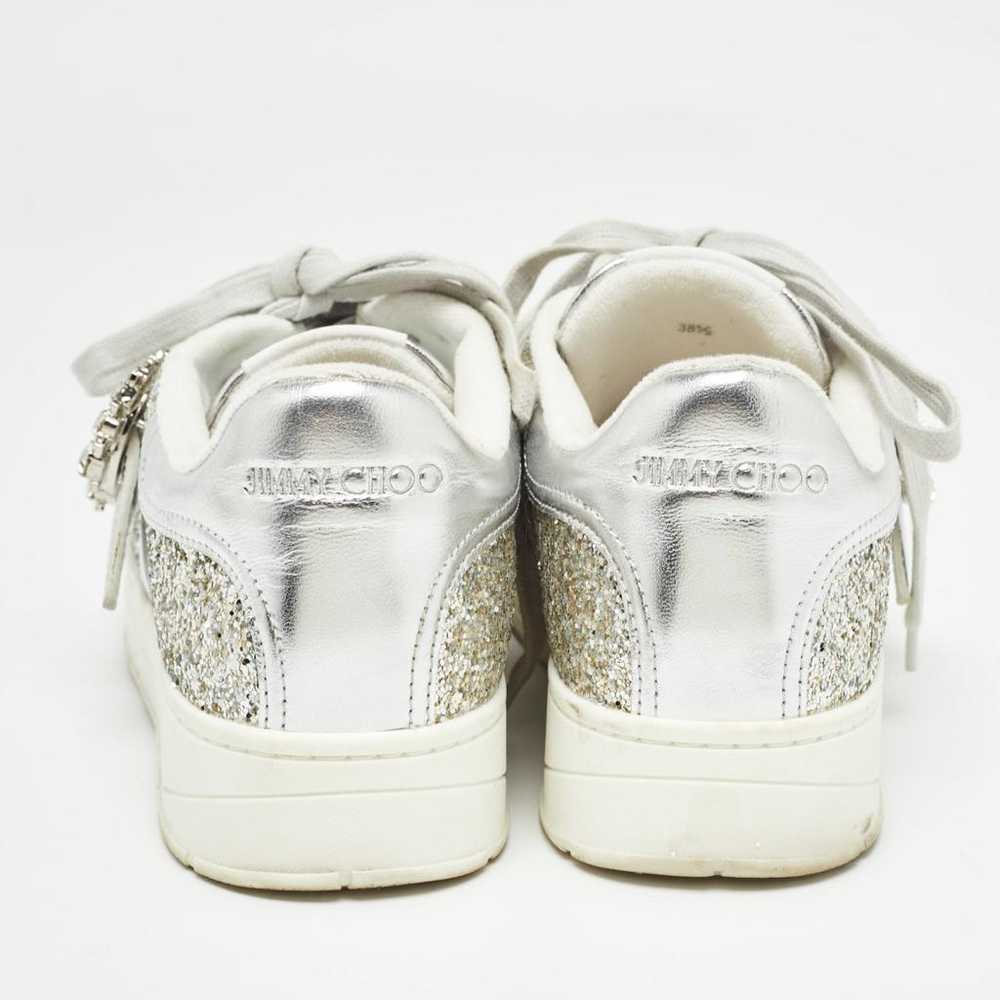 Jimmy Choo Glitter trainers - image 4