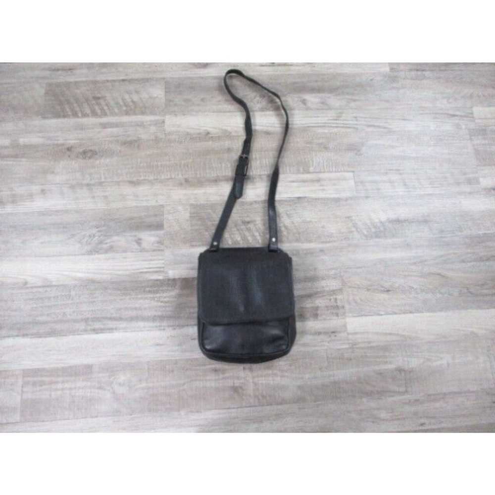 Fossil Vintage Fossil Purse Womens Black Leather … - image 1