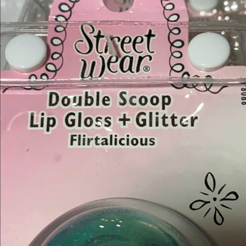 NEW Double Scoop Flirtalicious LIP GLOSS + GLITTE… - image 3