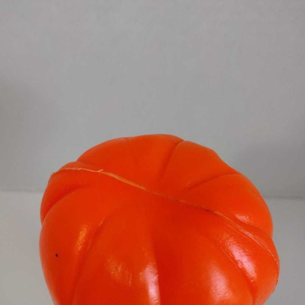 Vintage Halloween Jack-o'-lantern Blow Mold Flash… - image 7