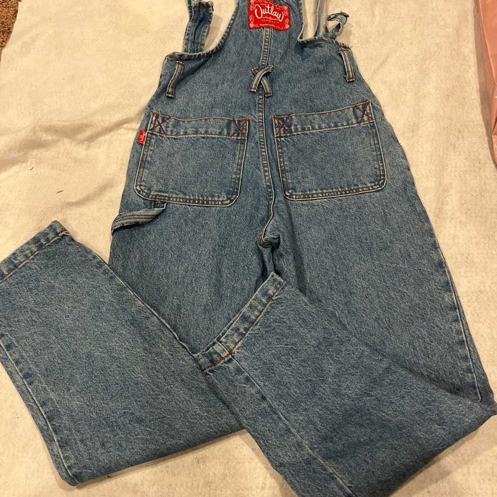 NWOT Vintage Outlaw  carpenter overalls size Small - image 4