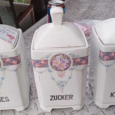 vintage canisters set of 3