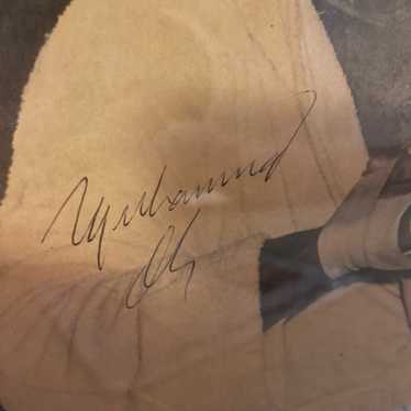 Muhammad Ali Autographed Print PSA Certified - image 1
