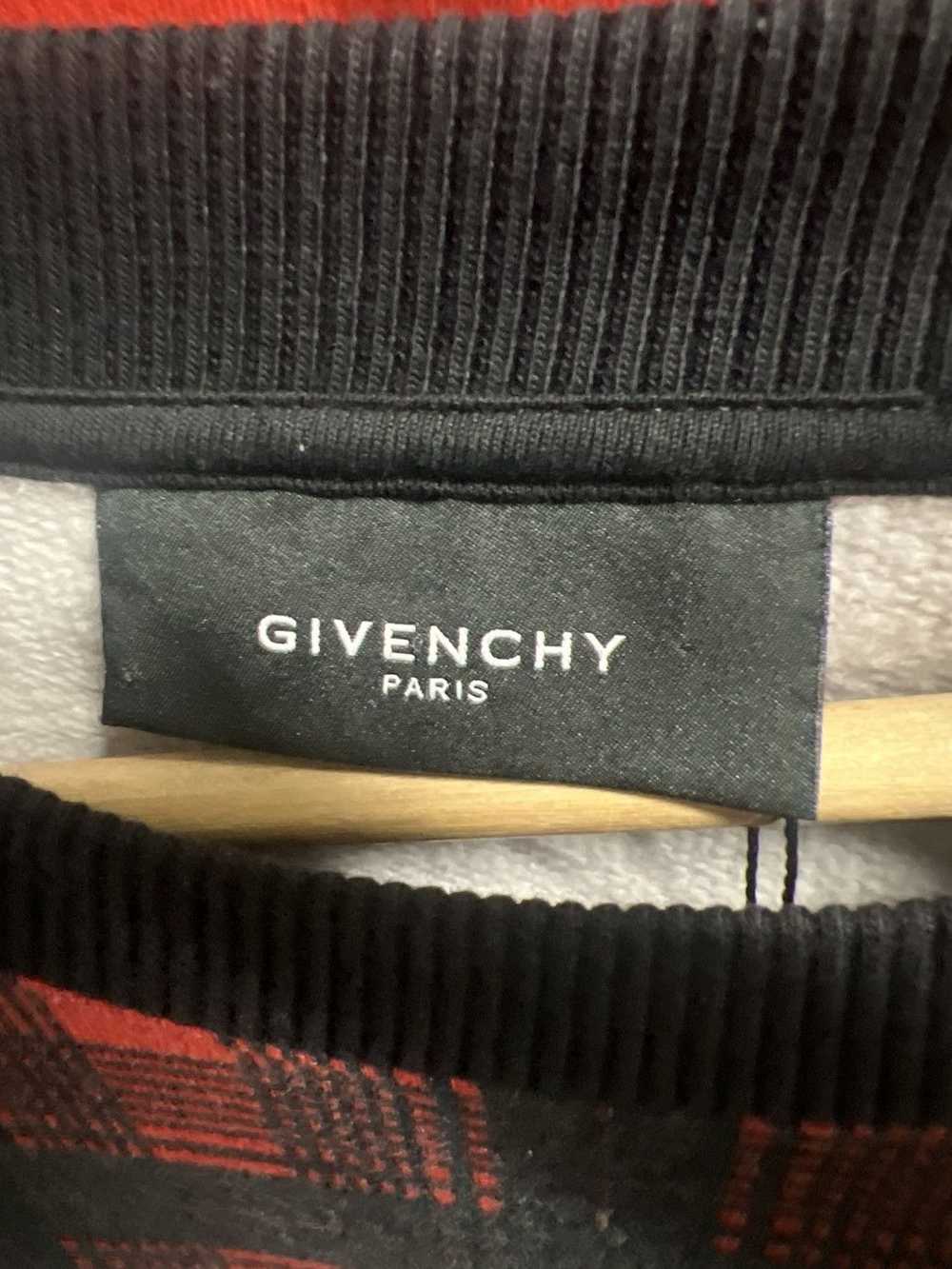 Givenchy Givenchy Tisci Plaid Doberman Sweatshirt - image 5