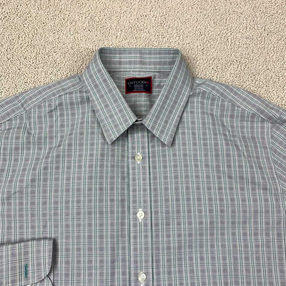 UNTUCKit UNTUCKit Wrinkle Free Button-Up Shirt Me… - image 2