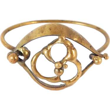 Stunning Modernist Bronze Bracelet