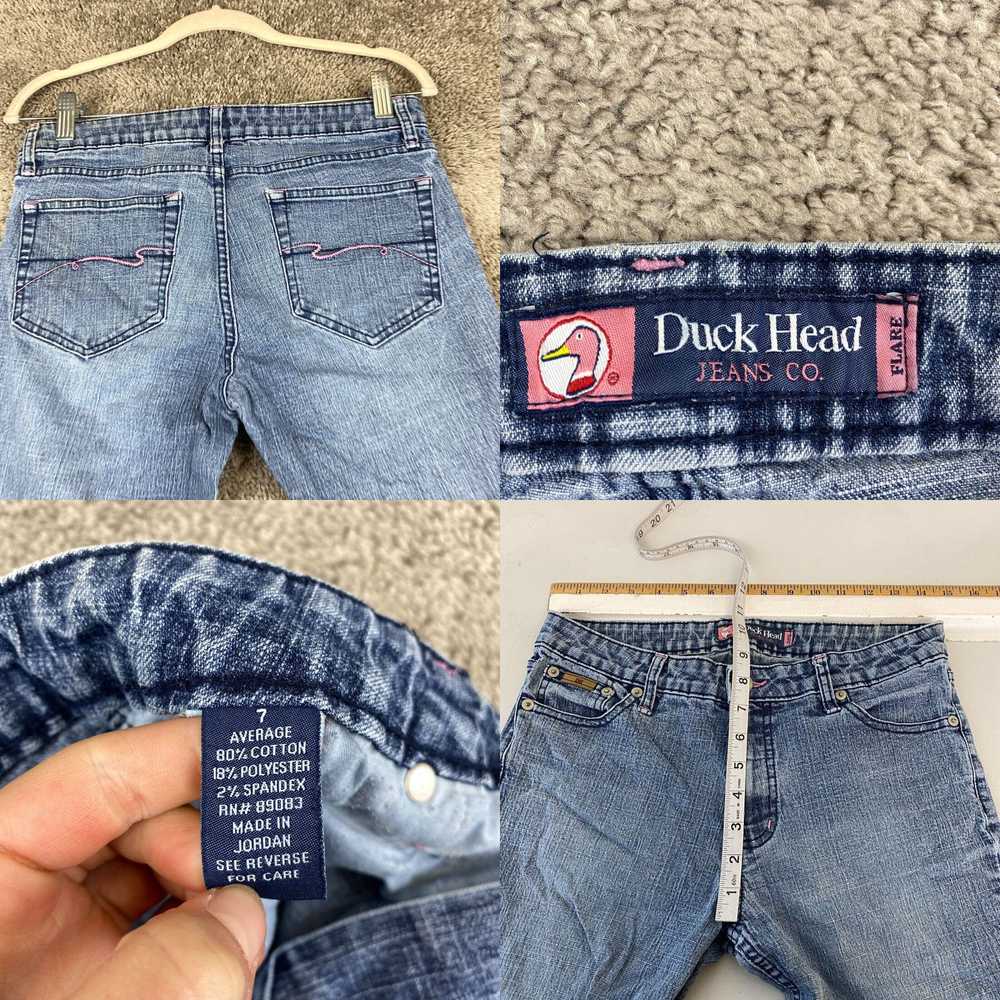 Vintage Duck Head Jeans Co. Flared Leg Juniors Si… - image 4