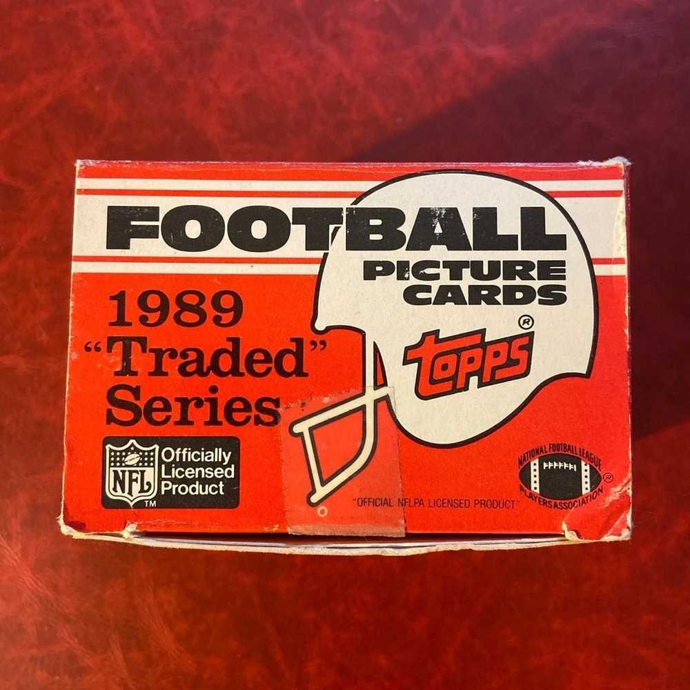 1989 Topps Traded FOOTBALL Set BARRY SANDERS TROY… - image 2