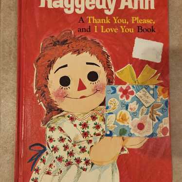 Vintage Raggedy Anne and Andy Book - image 1
