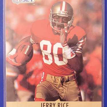 JERRY RICE 1990 NFL PROSET # 295 - image 1