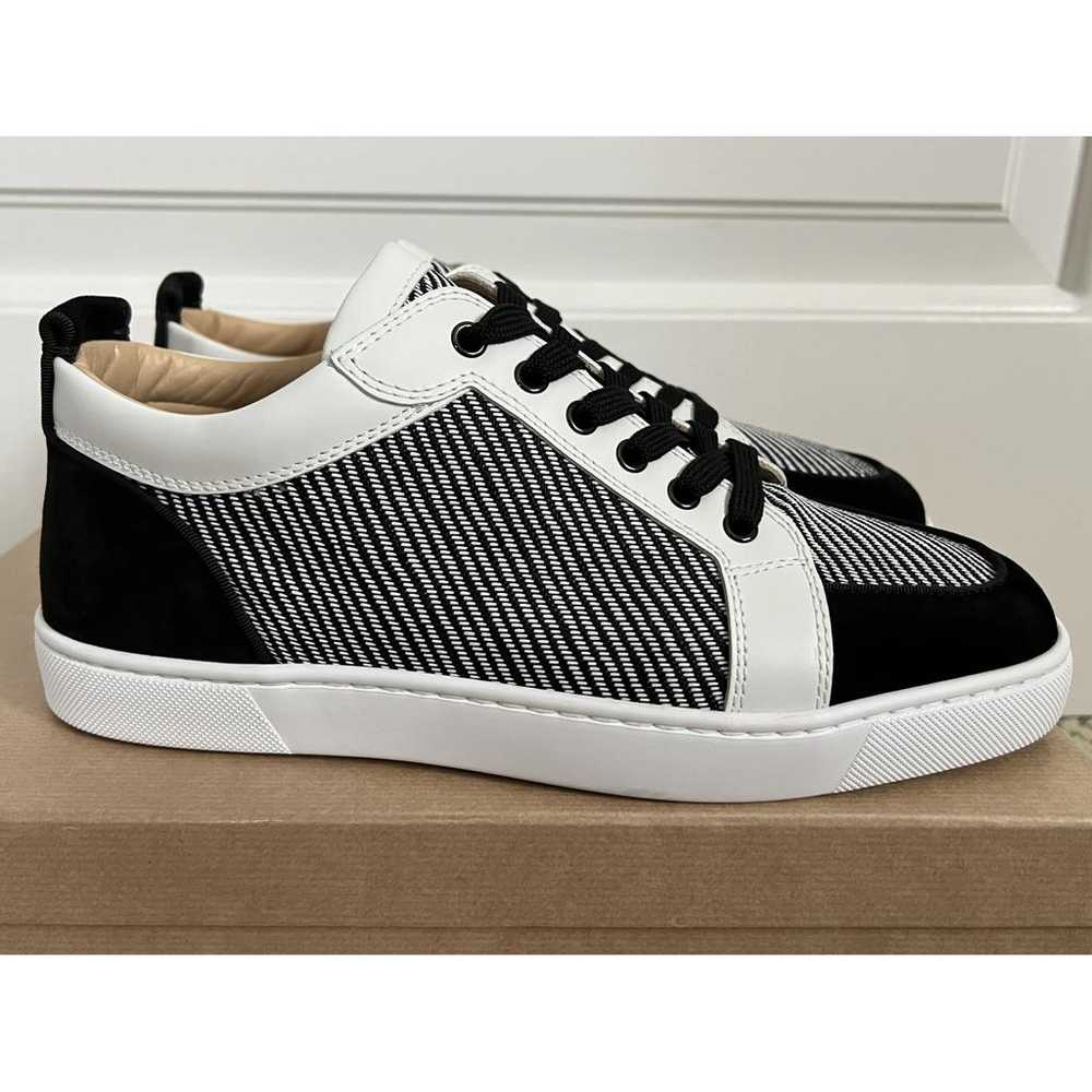 Christian Louboutin Rantulow leather low trainers - image 2