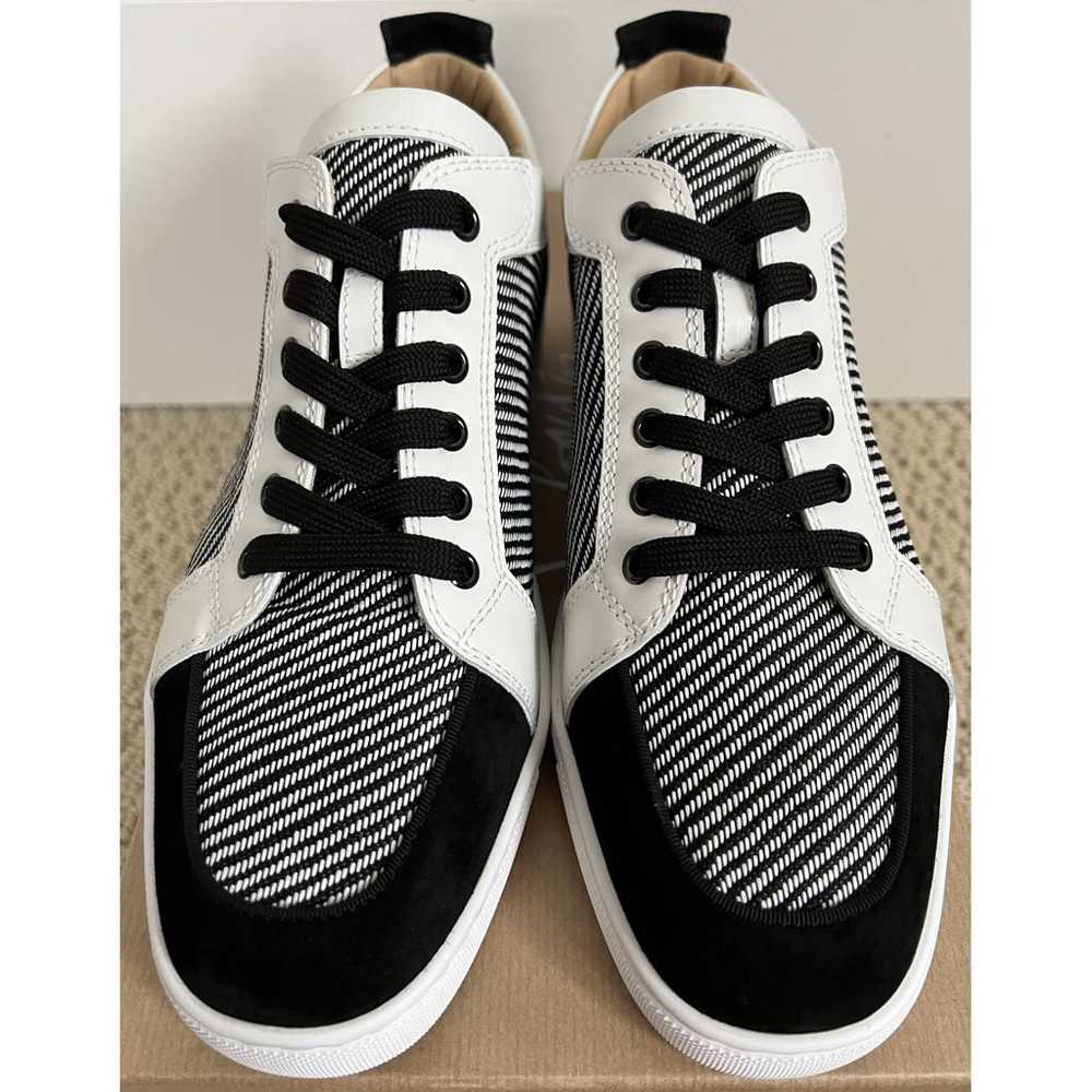 Christian Louboutin Rantulow leather low trainers - image 4