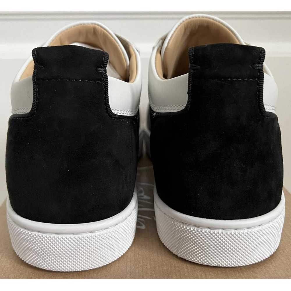 Christian Louboutin Rantulow leather low trainers - image 9