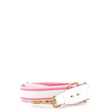 Christian Dior Logo Shoulder Strap Embroidered Can