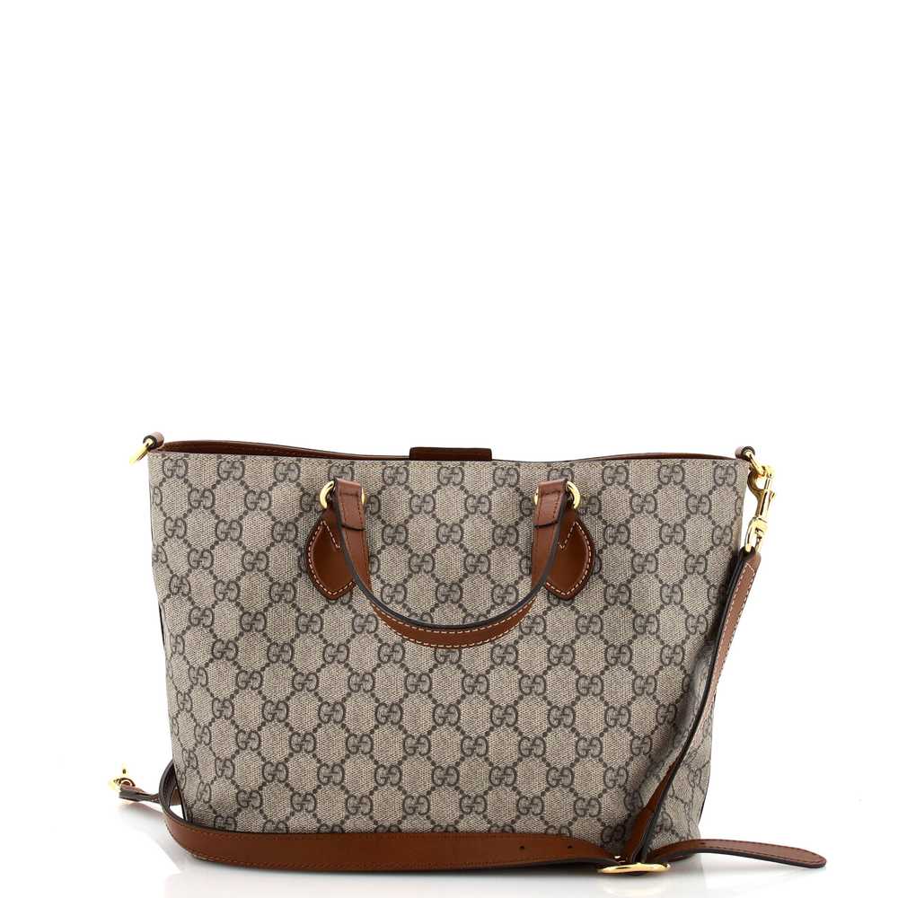 GUCCI Convertible Soft Tote GG Coated Canvas Small - image 3