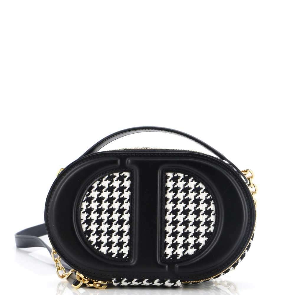 Christian Dior CD Signature Oval Camera Bag Hound… - image 1