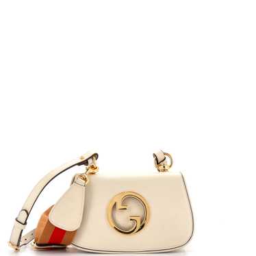 GUCCI Blondie NM Flap Bag Leather Mini