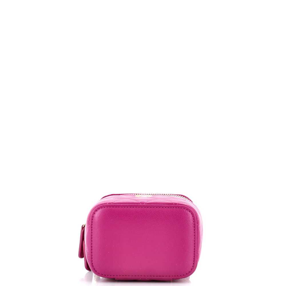 CHANEL Pearl Crush Vanity Case with Chain Quilted… - image 5