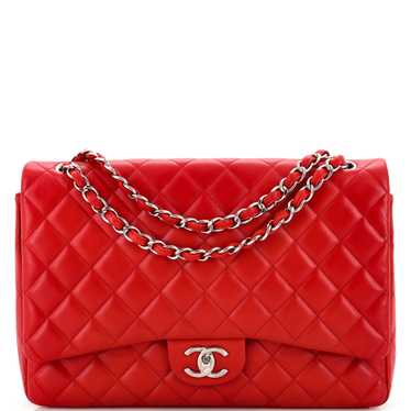 CHANEL Classic Double Flap Bag Quilted Lambskin Ma