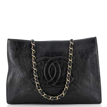 CHANEL Timeless CC Chain Shopping Tote Shiny Aged 