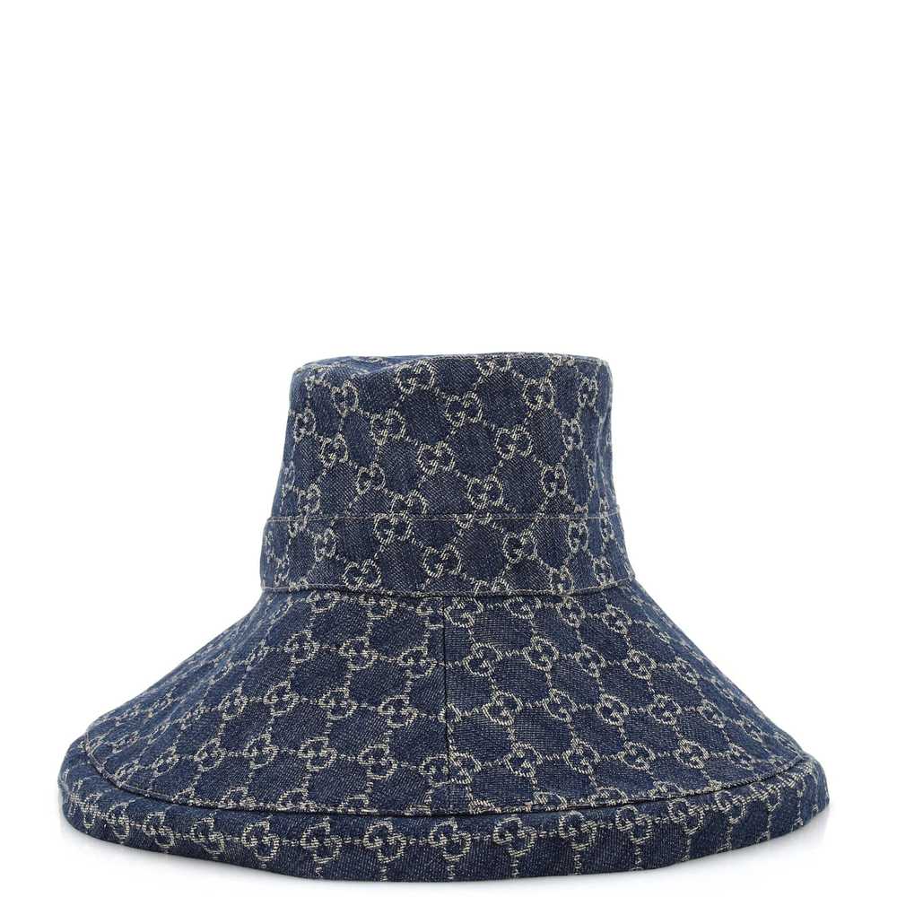 GUCCI Wide Brim Hat GG Denim - image 2