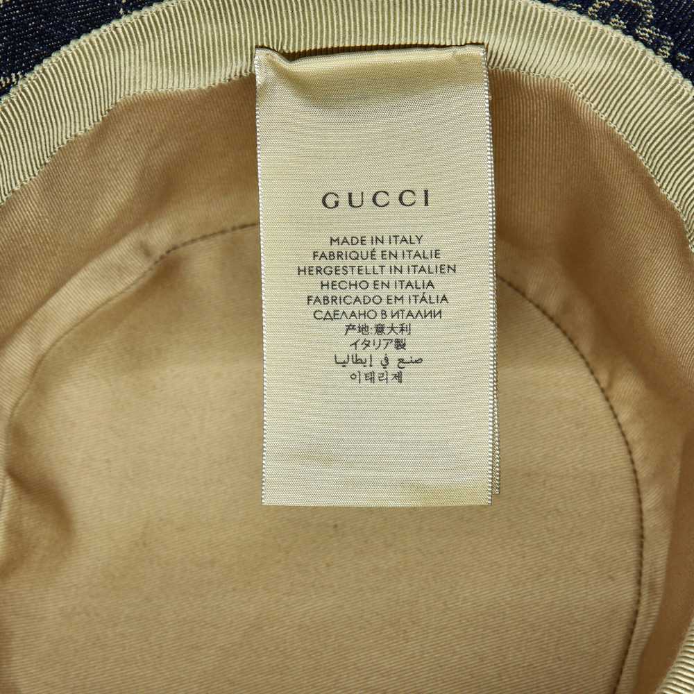 GUCCI Wide Brim Hat GG Denim - image 5