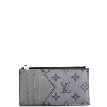 Louis Vuitton Coin Card Holder Monogram Taigarama