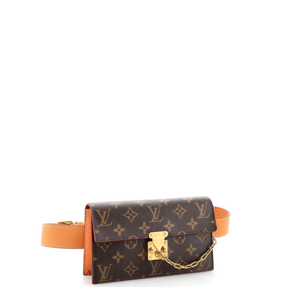 Louis Vuitton S Lock Belt Pouch Monogram Canvas - image 2