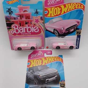 Hot Wheels Barbie Bundle of 3