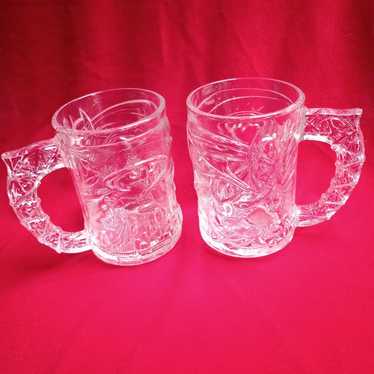 Batman McDonald's glass mug set of two