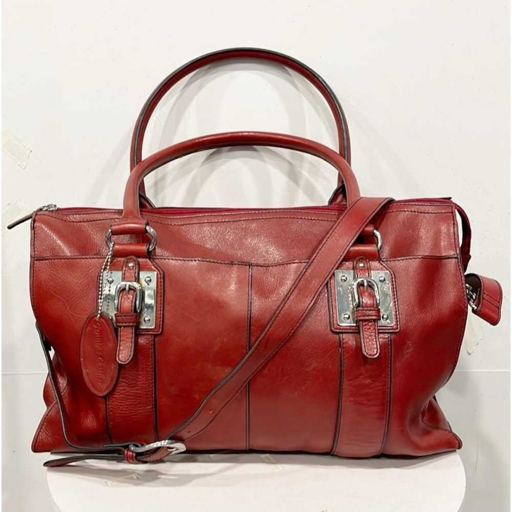 Pelle Studio Wilson Genuine Leather Bag Red Commu… - image 2