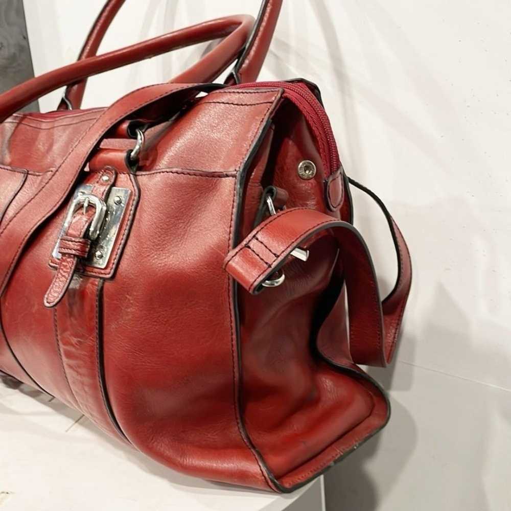 Pelle Studio Wilson Genuine Leather Bag Red Commu… - image 3