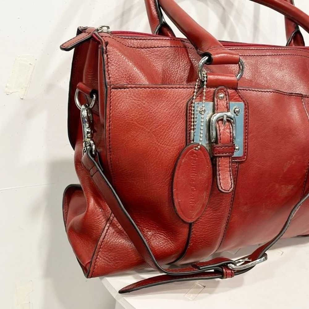 Pelle Studio Wilson Genuine Leather Bag Red Commu… - image 4