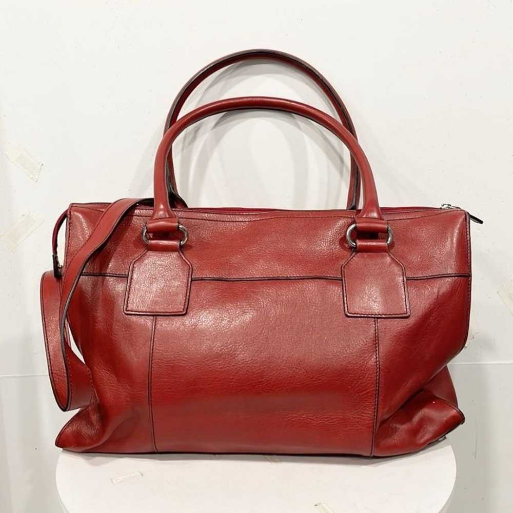 Pelle Studio Wilson Genuine Leather Bag Red Commu… - image 5