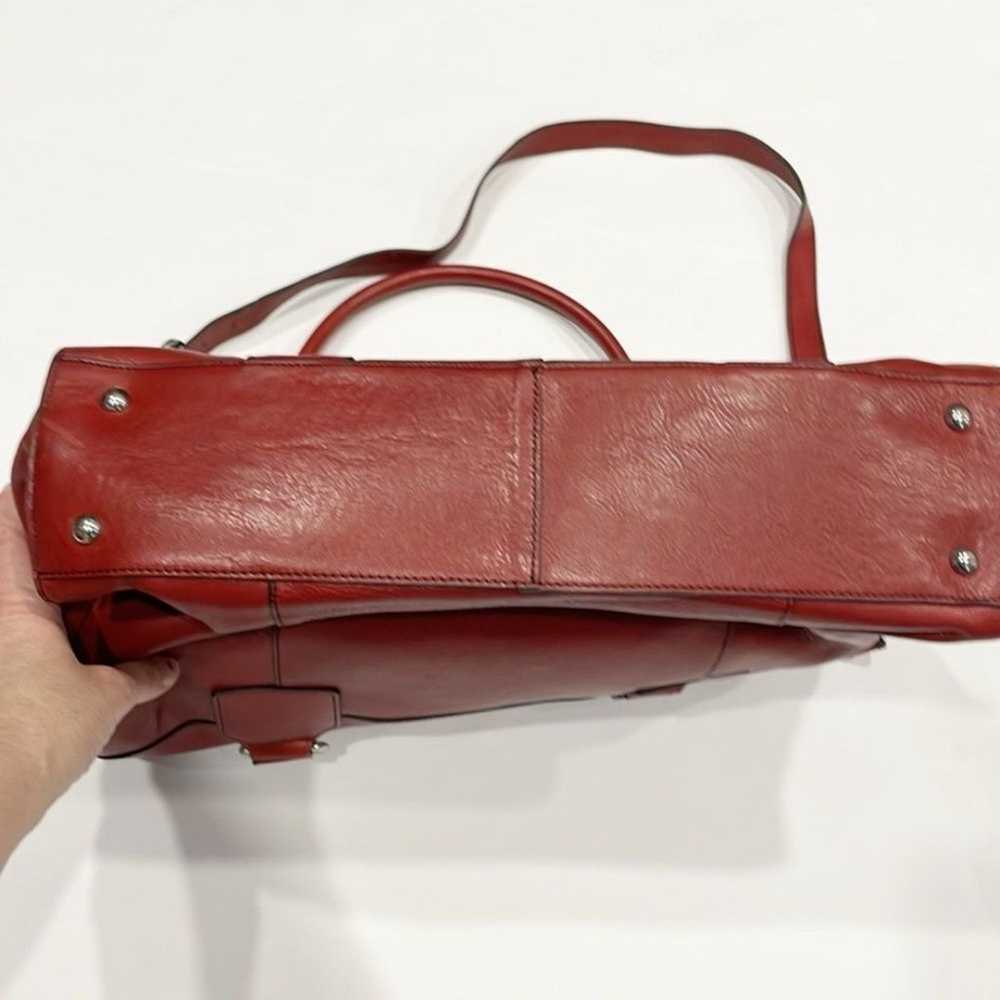 Pelle Studio Wilson Genuine Leather Bag Red Commu… - image 6