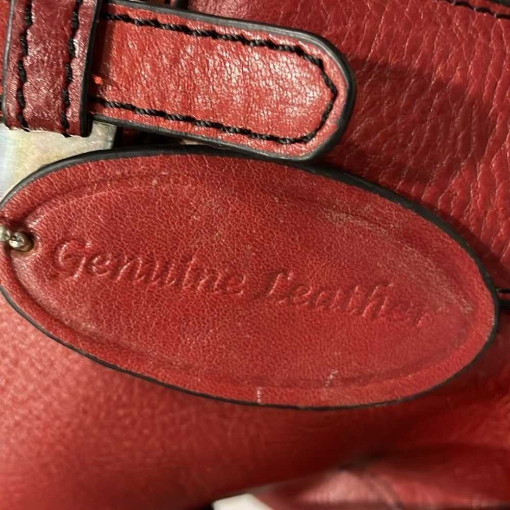 Pelle Studio Wilson Genuine Leather Bag Red Commu… - image 7