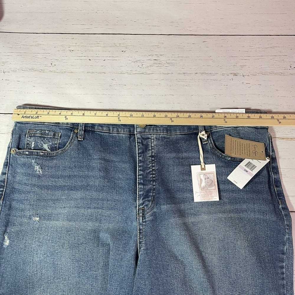 Jessica Simpson Jeans Womens 22W Blue Button Fly … - image 10