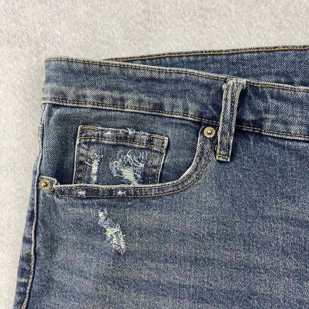 Jessica Simpson Jeans Womens 22W Blue Button Fly … - image 5