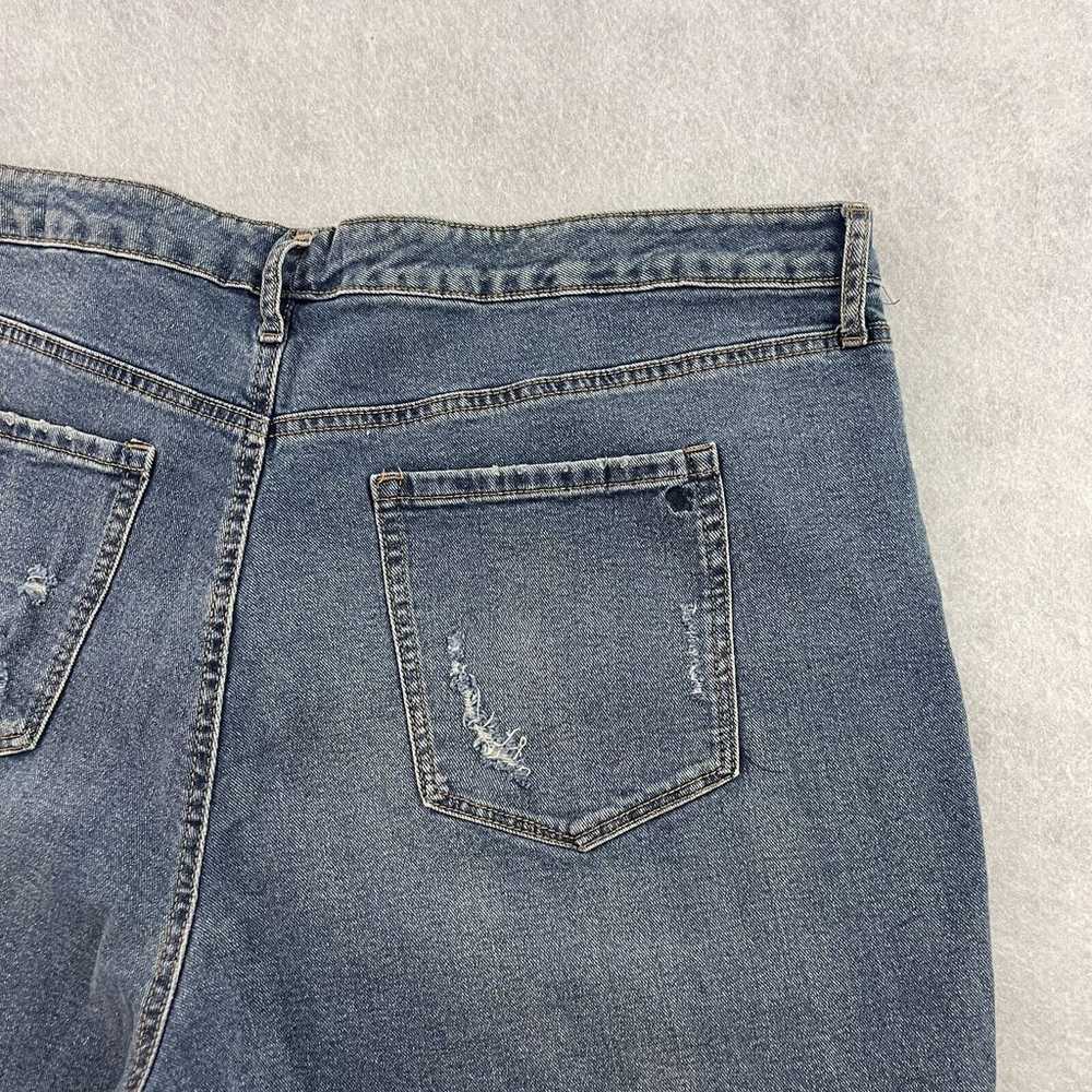 Jessica Simpson Jeans Womens 22W Blue Button Fly … - image 8