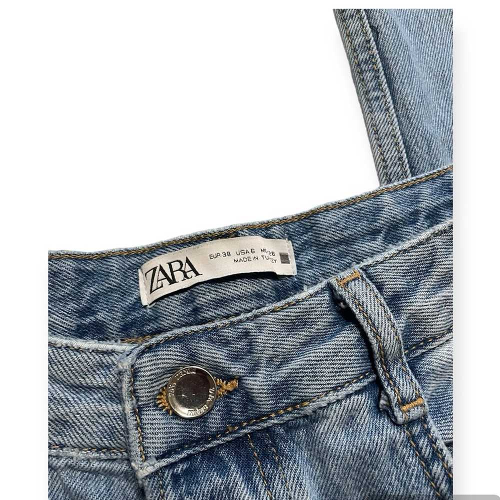 ZARA Blue Jeans Size 6 - image 2