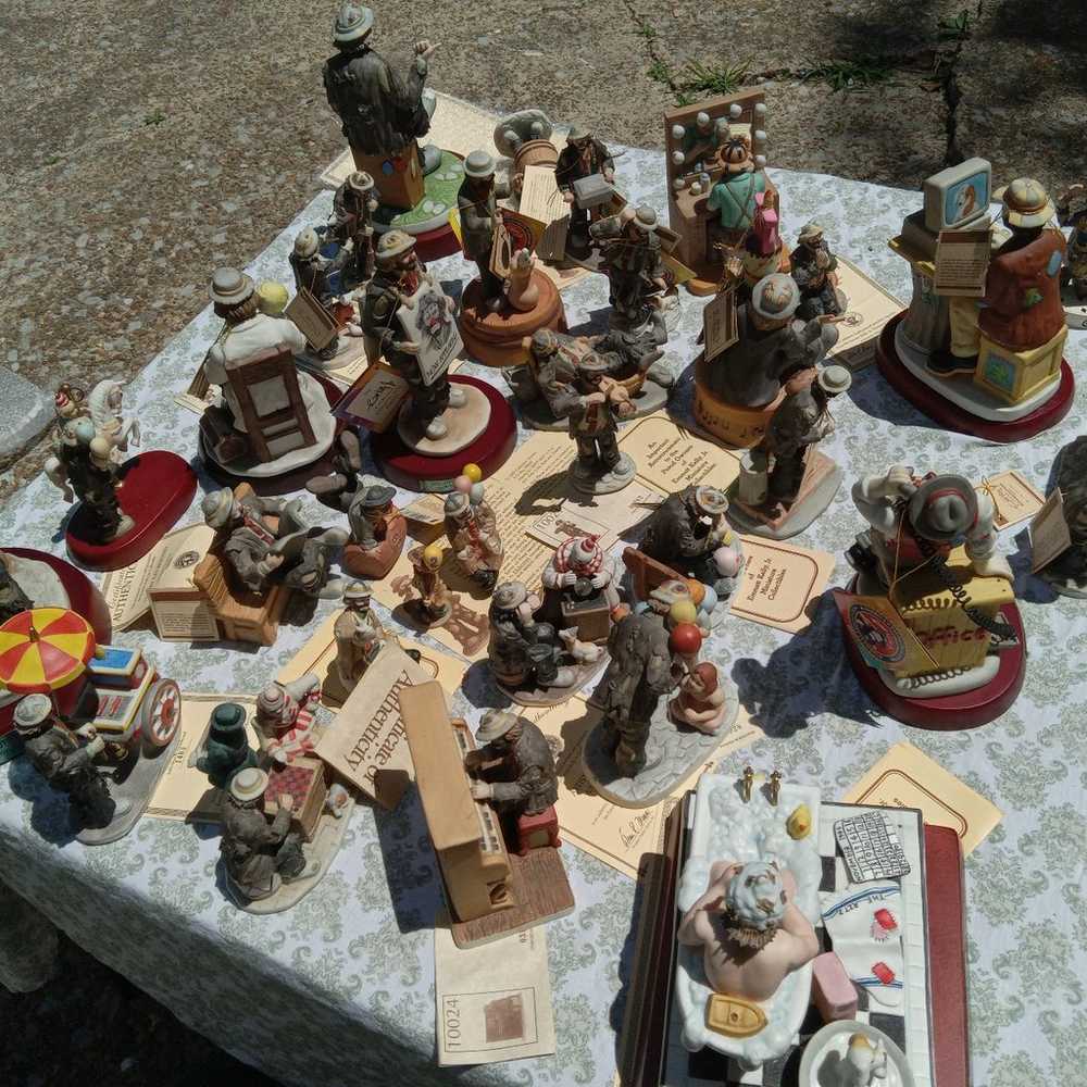 Acoolection of 36 Emmitt Kelly Jr. Clown Figurines - image 2