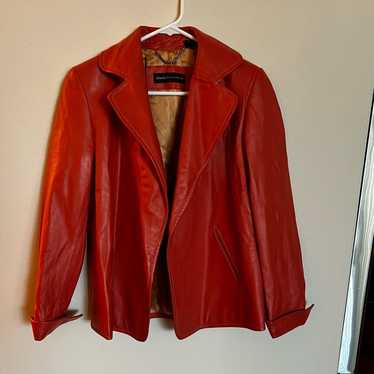 Dana buchman leather jacket - Gem